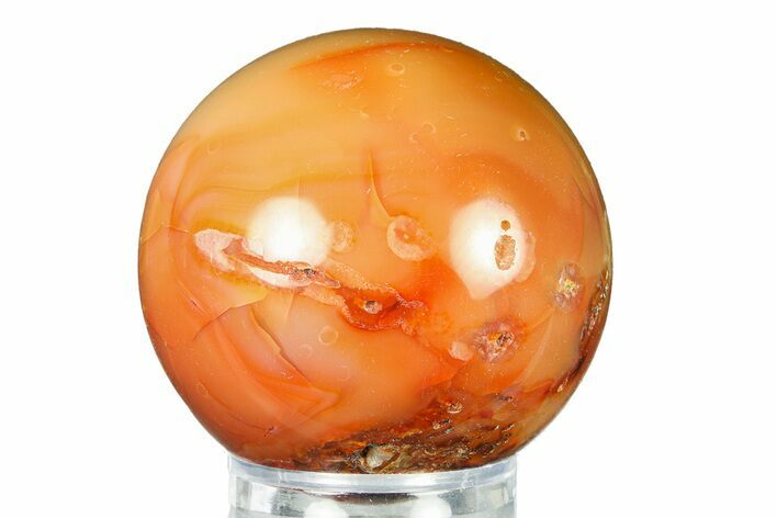 Colorful Carnelian Agate Sphere - Madagascar #286116